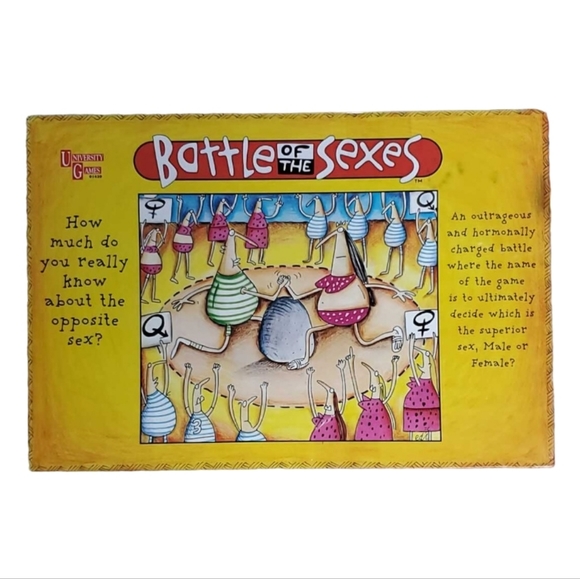 BATTLE OF THE SEXES Vintage Board Game - Picture 1 of 11